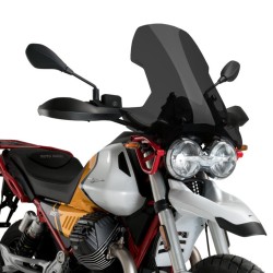 Ζελατίνα Puig Touring Moto Guzzi V85 TT -23 σκούρο φιμέ