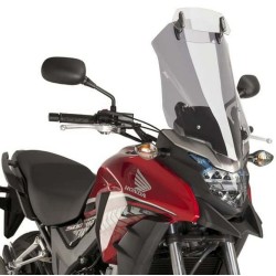 Ζελατίνα Puig Touring με σπόιλερ Honda CB 500 X 16- ελαφρώς φιμέ