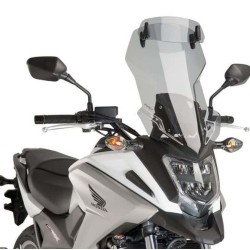 Ζελατίνα Puig Touring με σπόιλερ Honda NC 750 X 16-20 ελαφρώς φιμέ