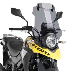 Ζελατίνα Puig Touring με σπόιλερ Suzuki DL 250 V-Strom ελαφρώς φιμέ