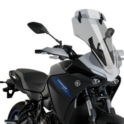 Ζελατίνα Puig Touring με σπόιλερ Yamaha Tracer 7 ελαφρώς φιμέ