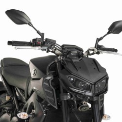 Ζελατίνα Puig Naked New Generation Sport Plus Yamaha MT-09 17-20 μαύρη ματ