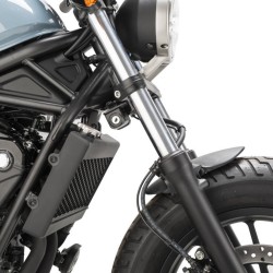 Μπροστινό φτερό αλουμινίου Yamaha CMX 500 Rebel μαύρο