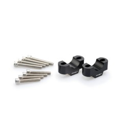 Αποστάτες τιμονιού Puig 20mm Yamaha Tenere 700 World Raid 23- μαύροι