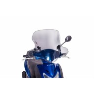 Ζελατίνα Puig City Touring Kymco Agility 50  ελαφρώς φιμέ