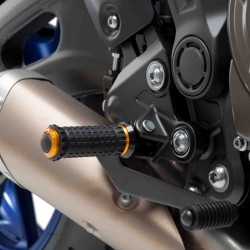 Ρυθμιζόμενα μαρσπιέ οδηγού Puig Hi-Tech R-Fighter S Yamaha MT-07 Tracer/GT χρυσά