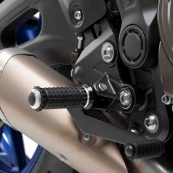 Ρυθμιζόμενα μαρσπιέ οδηγού Puig Hi-Tech R-Fighter S Yamaha MT-03 16- ασημί