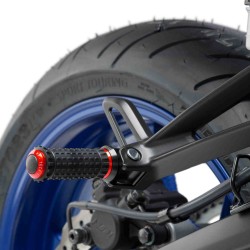 Ρυθμιζόμενα μαρσπιέ οδηγού Puig Hi-Tech R-Fighter S Yamaha MT-03 16- κόκκινα