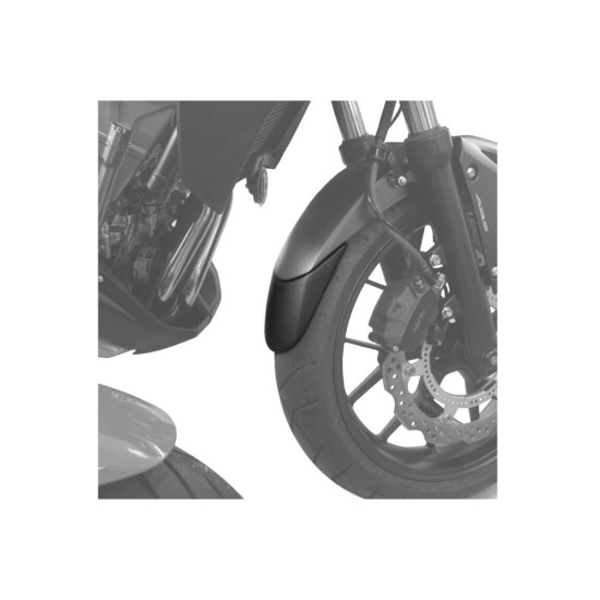 Επέκταση μπροστινού φτερού Puig Honda CB 500 X 19- μαύρη