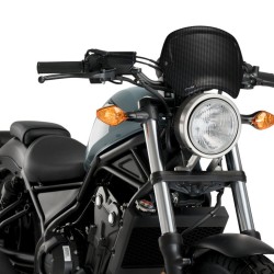 Μάσκα ρετρό Puig Honda CMX 500 Rebel carbon look