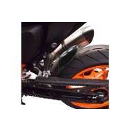 Επέκταση πίσω φτερού KTM 125-390 Duke 17-23 μαύρη ματ