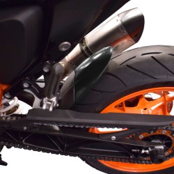 Επέκταση πίσω φτερού KTM 125-390 Duke 17-23 μαύρη ματ