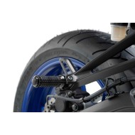 Ρυθμιζόμενα μαρσπιέ συνεπιβάτη PUIG Hi-Tech R-Fighter S Yamaha Tracer 7 μαύρα