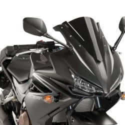 Ζελατίνα Puig Z-Racing Honda CBR 500 R 16-18 μαύρη