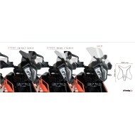 Ζελατίνα Puig Sport KTM 790 Adventure/R -20 μαύρη