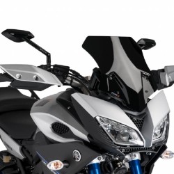 Ζελατίνα Puig Sport Yamaha MT-09 Tracer -17 μαύρη