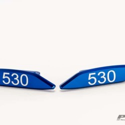 Καπάκια καθρεπτών fairing Puig Yamaha T-MAX 530 μπλε (σετ)