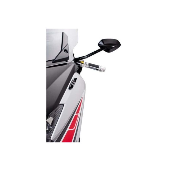 Καπάκια καθρεπτών fairing Puig Yamaha T-MAX 530 μαύρα (σετ)