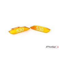 Καπάκια καθρεπτών fairing Puig Yamaha T-MAX 530 χρυσά (σετ)