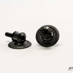 Αναμονές βάσεων πίσω σταντ (bobbins) Puig Pro Yamaha Tracer 9/GT/GT+ μαύρες
