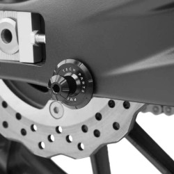 Αναμονές βάσεων πίσω σταντ (bobbins) Puig Pro Yamaha Tracer 9/GT/GT+ μαύρες