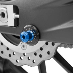 Αναμονές βάσεων πίσω σταντ (bobbins) Puig Pro Yamaha Tracer 9/GT/GT+ μπλε
