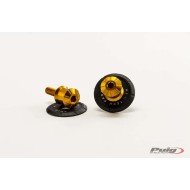 Αναμονές βάσεων πίσω σταντ (bobbins) Puig Pro Yamaha Tracer 9/GT/GT+ χρυσές
