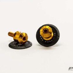 Αναμονές βάσεων πίσω σταντ (bobbins) Puig Pro Yamaha Tracer 9/GT χρυσές