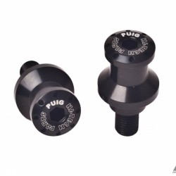 Αναμονές βάσεων πίσω σταντ (bobbins) Puig Suzuki B-King μαύρες