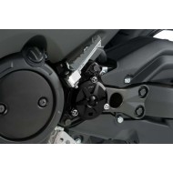 Πίσω καπάκι κινητήρα Puig Yamaha T-MAX 530 μαύρο