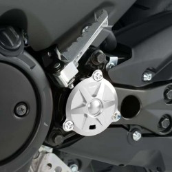 Πίσω καπάκι κινητήρα Puig Yamaha T-MAX 560 ασημί