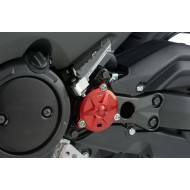 Πίσω καπάκι κινητήρα Puig Yamaha T-MAX 530 κόκκινο