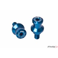 Αναμονές βάσεων πίσω σταντ (bobbins) Puig Suzuki SV 1000/S μπλέ