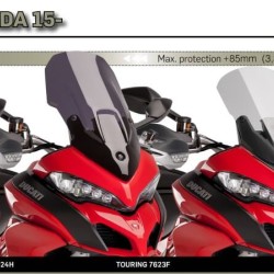 Ζελατίνα Puig Touring Ducati Multistrada 1260 Enduro ελαφρώς φιμέ