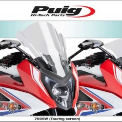 Ζελατίνα Puig Touring Honda CBR 650 F σκούρο φιμέ