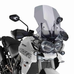 Ζελατίνα Puig Touring ρυθμιζόμενη Triumph Tiger 800/XC/XR 18- ελαφρώς φιμέ