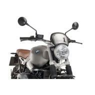 Ζελατίνα - Μάσκα ρετρό Puig BMW R nine T Scrambler -20 μαύρο ματ