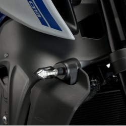 Καλύμματα κενού βάσης φλας PUIG Yamaha MT-09/SP 21- μαύρο