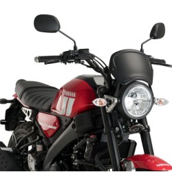 Ζελατίνα - Μάσκα ρετρό Puig Yamaha XSR 125 μαύρο ματ