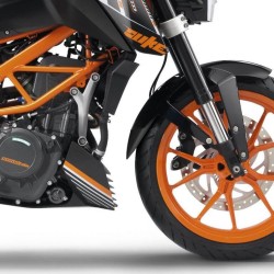 Επέκταση μπροστινού φτερού KTM 125-390 Duke 17-23 (stick fit)