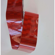 Ανακλαστικό αυτοκόλλητο QTR Roll Diamond κόκκινο 100 x 5 εκ.