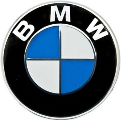 Αυτοκόλλητο έμβλημα BMW 3D (58mm)