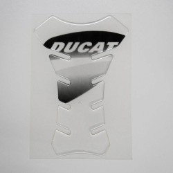 Tankpad Racing Ducati διάφανο (διάφανα γράμματα)