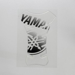 Tankpad Racing Yamaha διάφανο (μαύρα γράμματα)