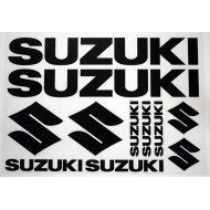 Αυτοκόλλητα Suzuki 30 x 35 εκ. μαύρα