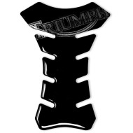 Tankpad QTR Triumph μαύρο με logo