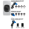 Βάση κινητού Quad Lock σε καθρέπτη / μπαράκια διαμέτρου 10-16 χιλ