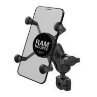 Ολοκληρωμένη Universal βάση κινητού X-Grip με κοντό βραχίονα για μπαράκι τιμονιού