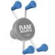 Ανταλλακτικά - ελαστικά στηρίγματα RAM X-GRIP μπλε