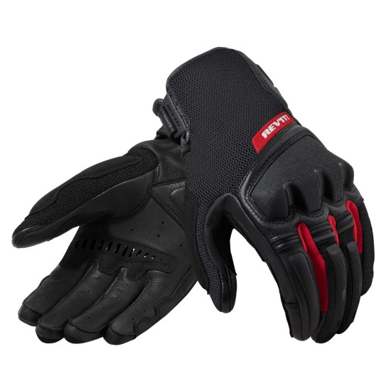 Γάντια RevIT Duty καλοκαιρινά μαύρα-κόκκινα
